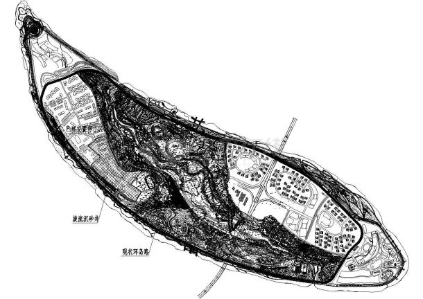 圣莲岛海绵城市建设工程（一期）图纸-图一