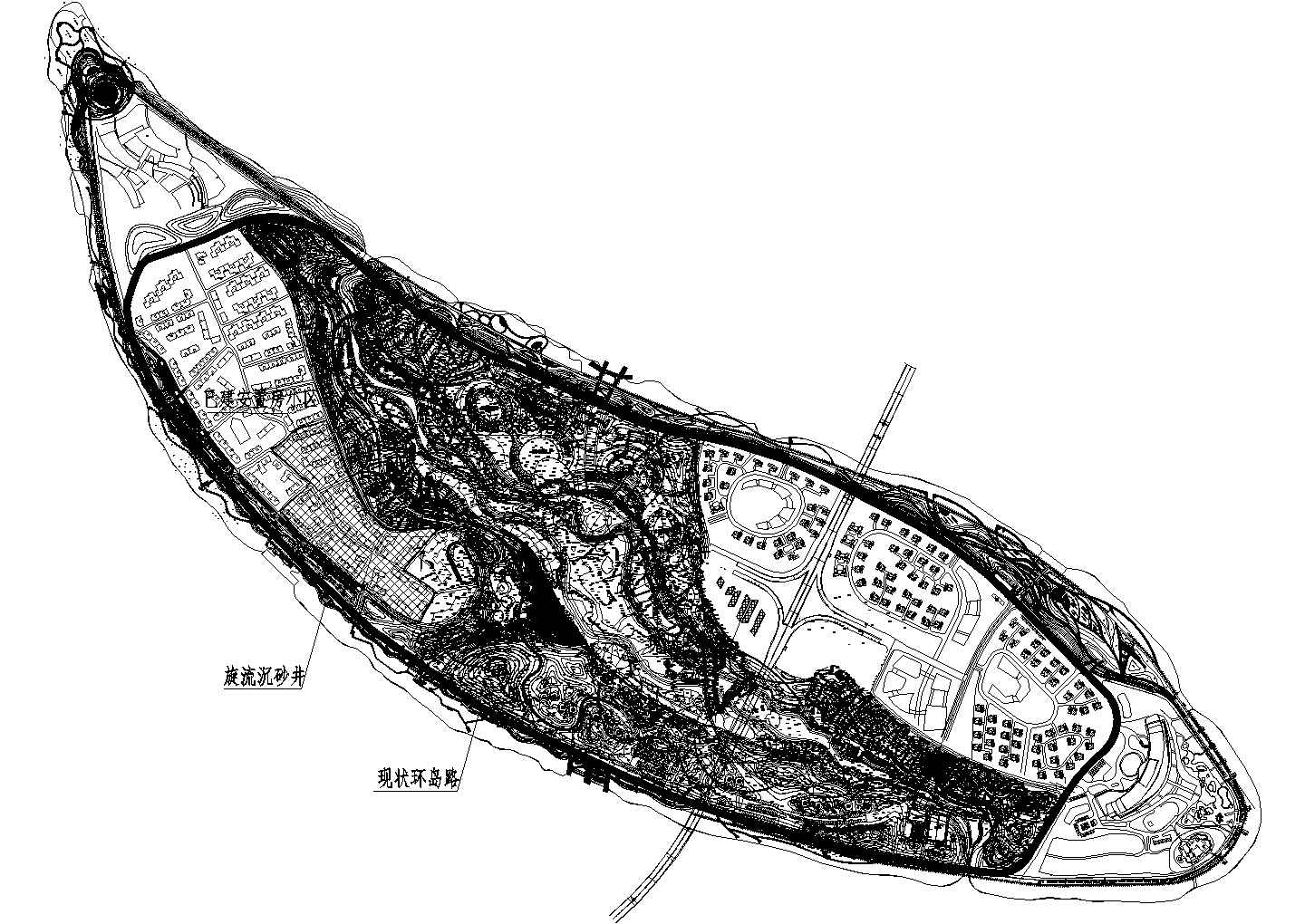 圣莲岛海绵城市建设工程（一期）图纸