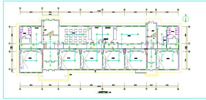 某市小学综合教学楼完整版电气专业施工图_图1