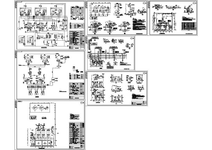 燃油锅炉房标准CAD设计套图._图1
