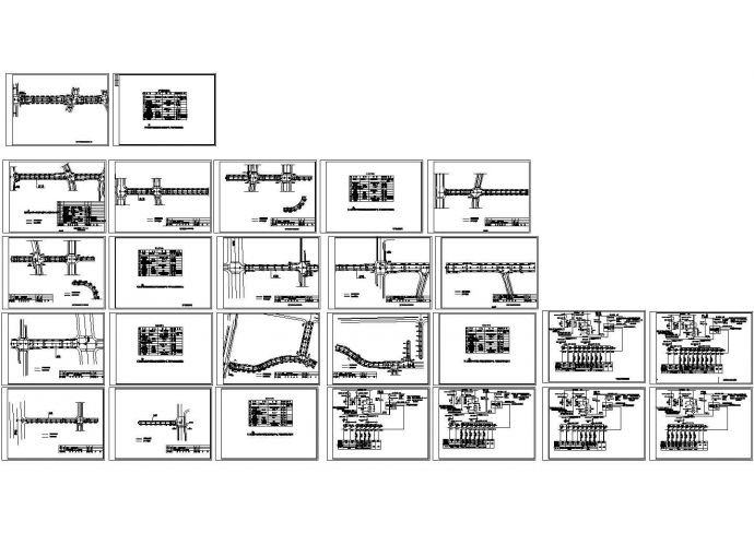 某区路网及景观电气工程图纸_图1