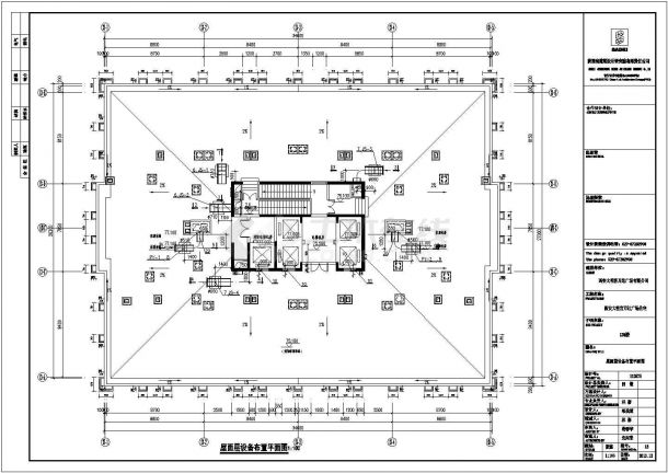 某地区大型北组团暖通设计图（全集）-图一