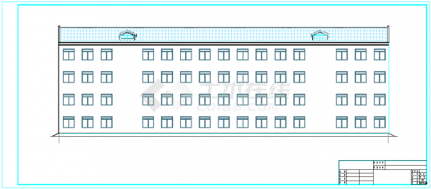 某小学建筑施工设计图纸（共11张）-图二