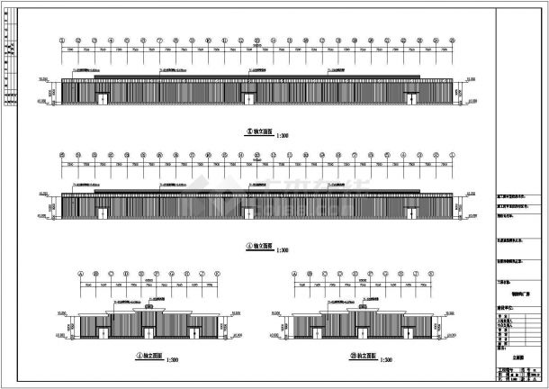 某钢结构工厂工程结构设计施工图纸-图二