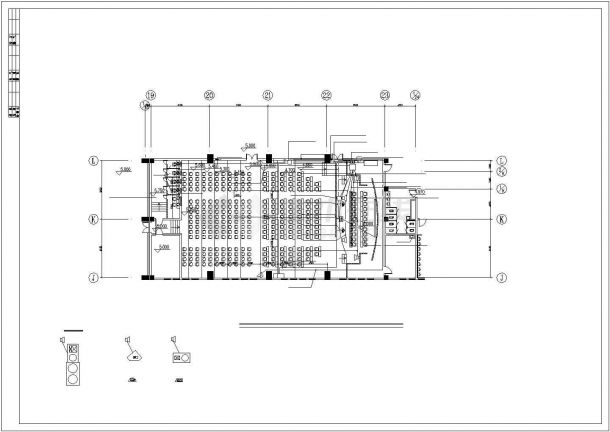 某办公楼综合布线系统CAD设计图纸-图二