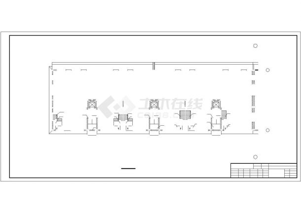 某地区二十一层商住楼建筑方案全套CAD设计图纸-图二