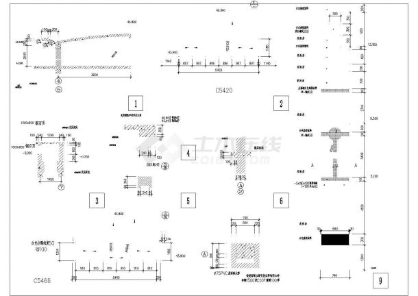 某地区十一层住宅楼建筑施工全套CAD设计图纸-图二