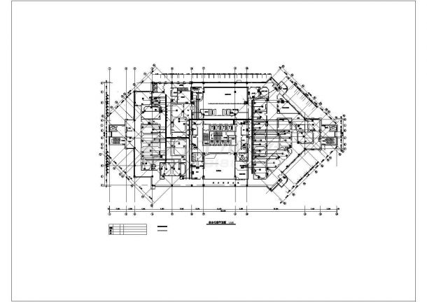 某地医院手术室布线CAD设计图纸-图一