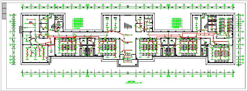 某地方幼儿园电气CAD设计平面图