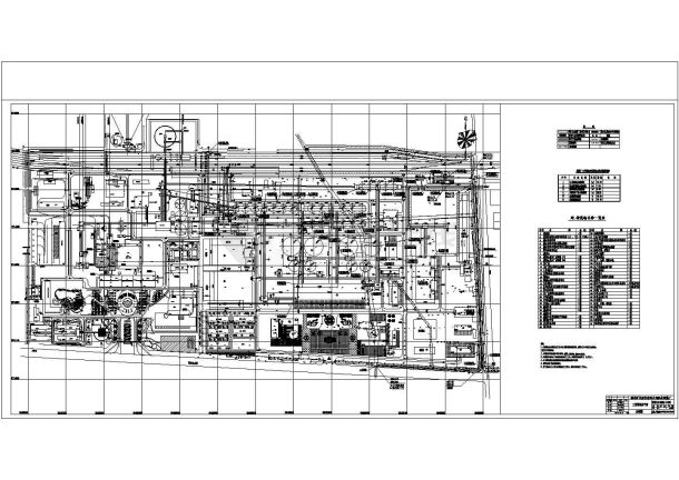 某洗煤厂建筑施工平面布置图（共3张）-图一