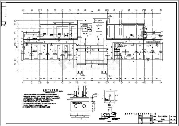 某办公楼改扩建工程结构设计施工图-图一