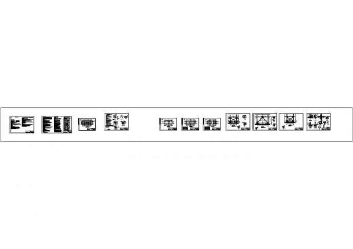 六层框架结构纠偏结构施工图_图1