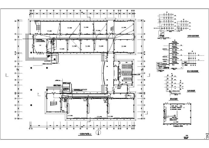 某学院的5层教学楼电气设计施工图_图1