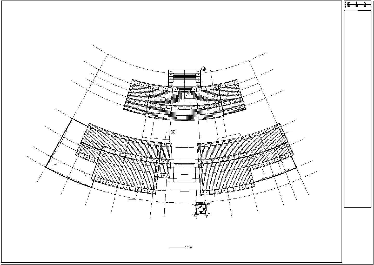 半岛会所A栋施工图（专业详细）（CAD）