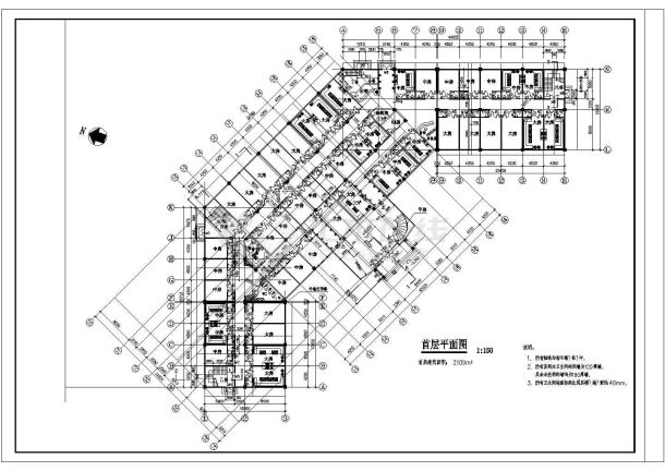 某大型娱乐城方案设计图（CAD）-图二