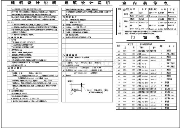 某大型洗浴中心全套建筑图（CAD）-图一