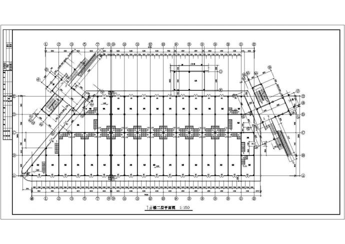 某地大型商业广场建筑图（CAD）_图1
