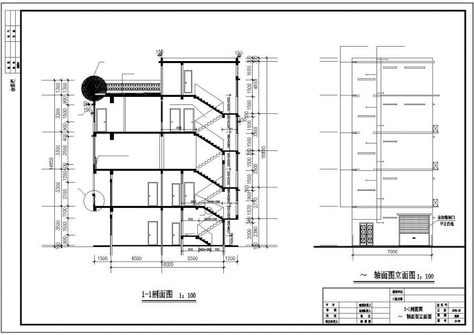 高档小型私人住宅建筑设计全套cad施工图纸_图1