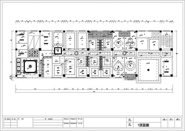 某休闲中心方案建筑CAD设计详图-图二