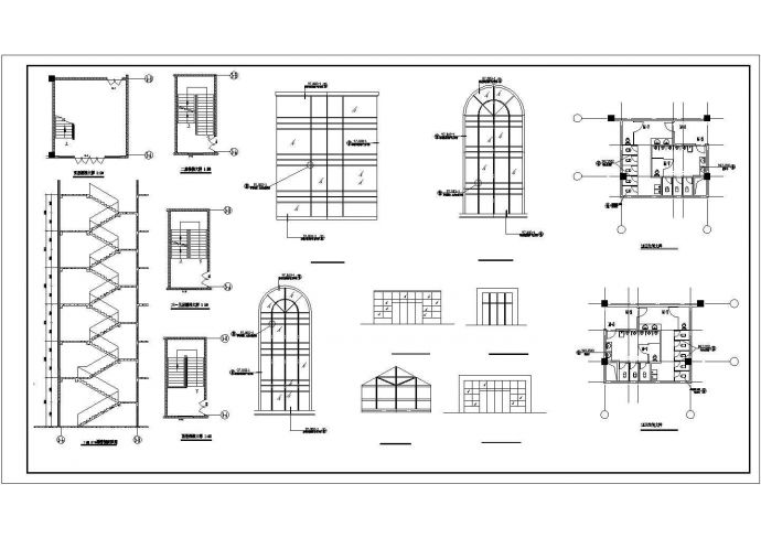 某小区娱乐城设计专业CAD施工图_图1