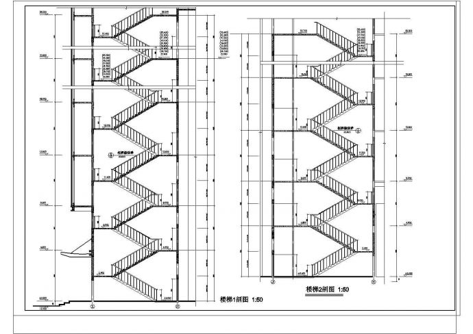 某地假日广场建筑专业CAD设计图纸_图1