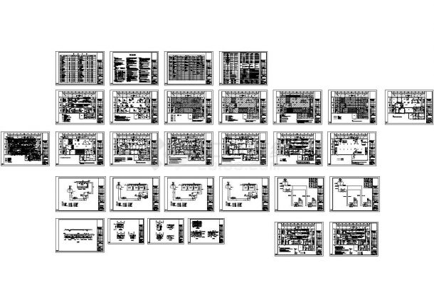 某微电子厂洁净室维护结构工程CAD设计图纸(含目录，设备材料表，设计施工说明）-图一