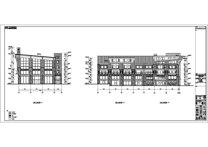 某地大型详细六层公寓楼建筑施工图_图1