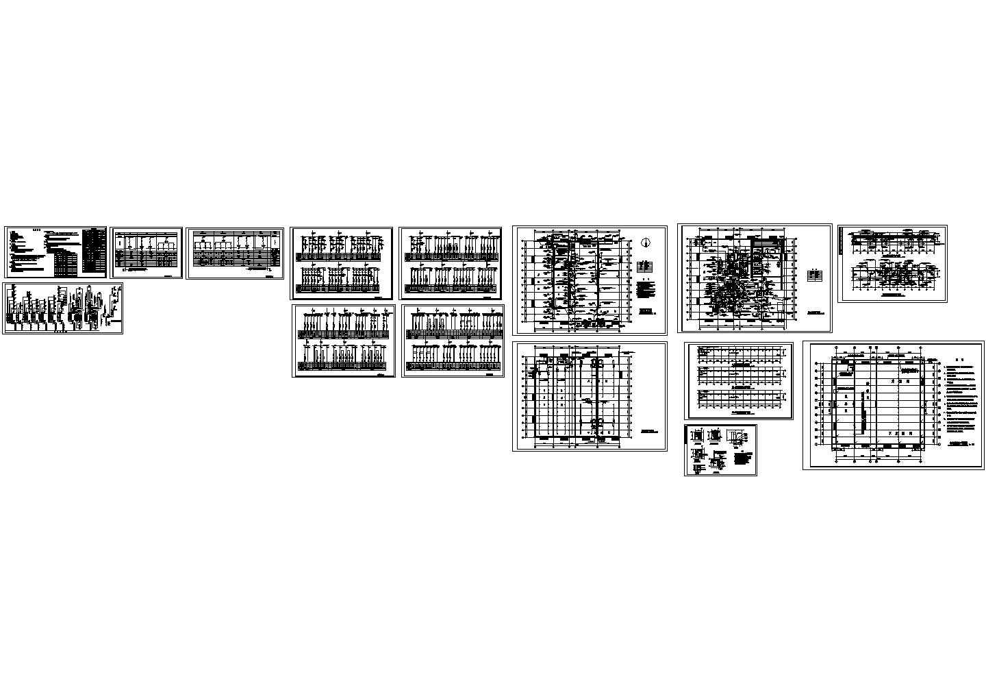 库房电气设计动力平面图