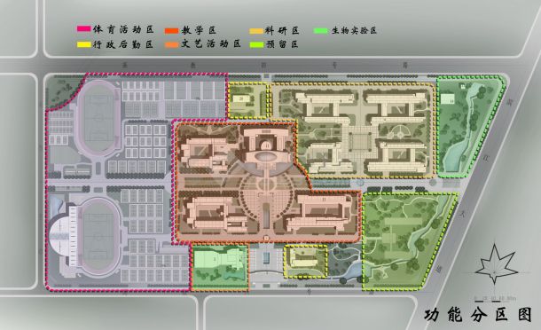 杭州师范学院规划设计方案-图一