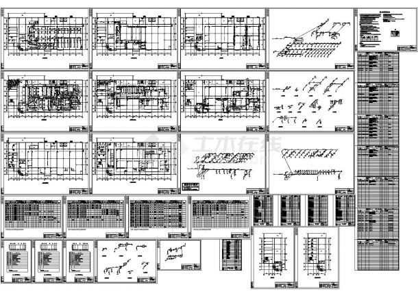 大输液车间中央空调设计CAD施工图纸（设计施工说明，设备表，材料表）-图一