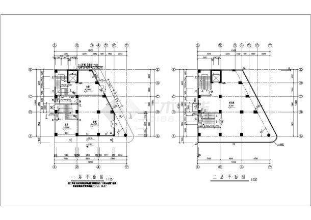 某地私宅建筑设计方案图（共8张）-图二