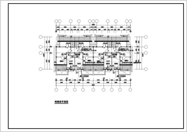 某地区多层住宅楼建筑cad全套图纸-图二