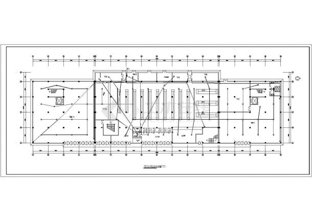 某超市电气施工及设计方案全套CAD图纸-图二