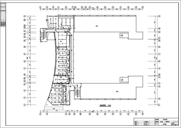 某中学5层框架结构教学楼电气设计施工图_图1