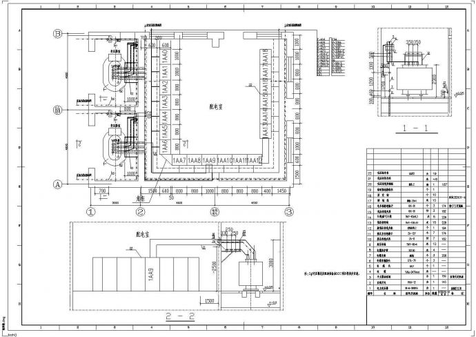 锅炉房配电平面图设计_图1