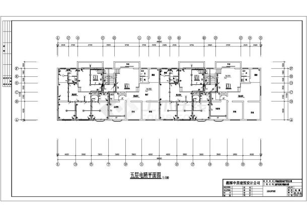 商场商铺电气设计全套cad施工图纸-图二