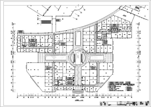 商业城全套电气设计施工CAD图纸-图二