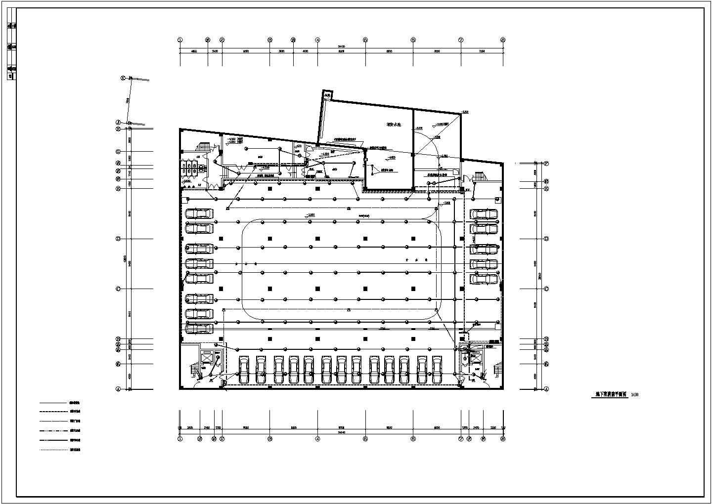 商场商铺电气设计施工CAD图纸全套方案