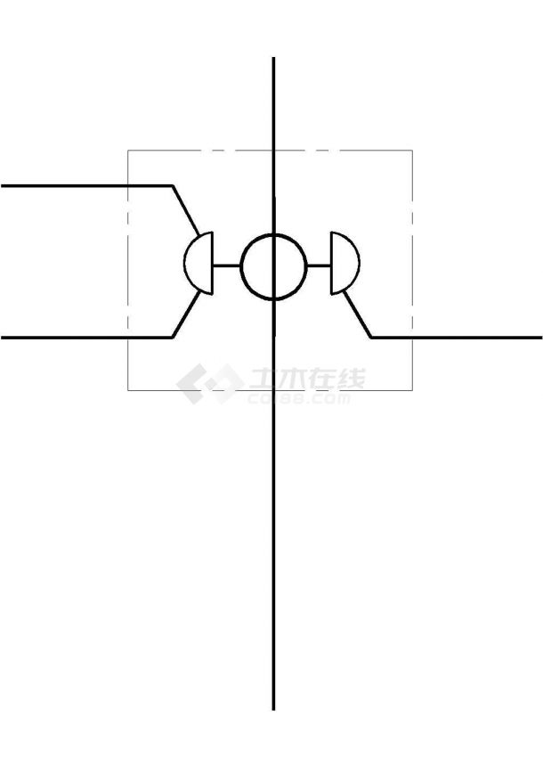 公路养护公司路缘公司综合办公楼电气设计-图二