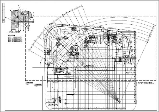 某地单元住宅楼地下室建筑设计方案图-图一