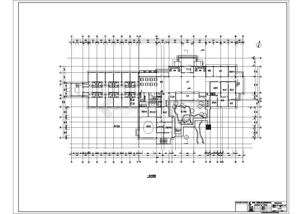 某地温泉度假别墅建筑施工图（共10张）-图二