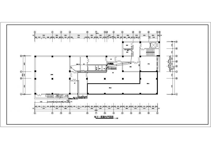 某医院电气弱电设计方案与施工全套CAD图纸_图1