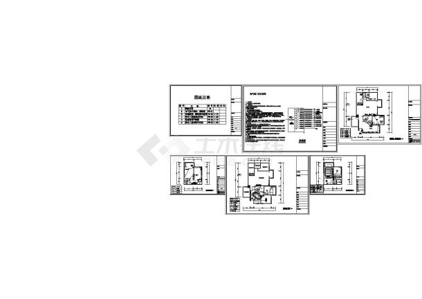 Electrical construction design drawing of an office - Figure 1
