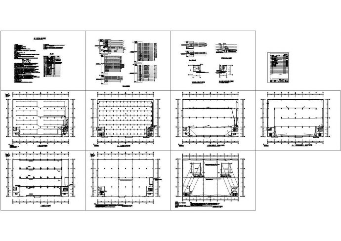 某3层6221㎡工业厂房电气施工设计图_图1