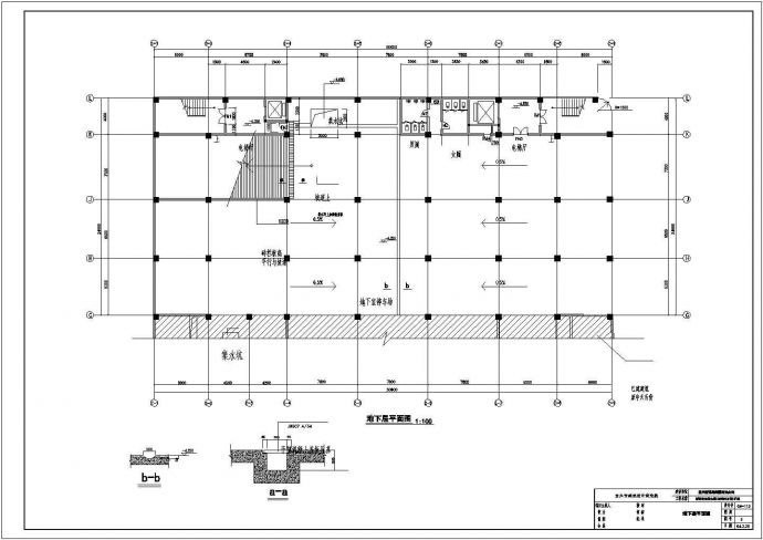 某小型百货大楼建筑设计图（全集）_图1