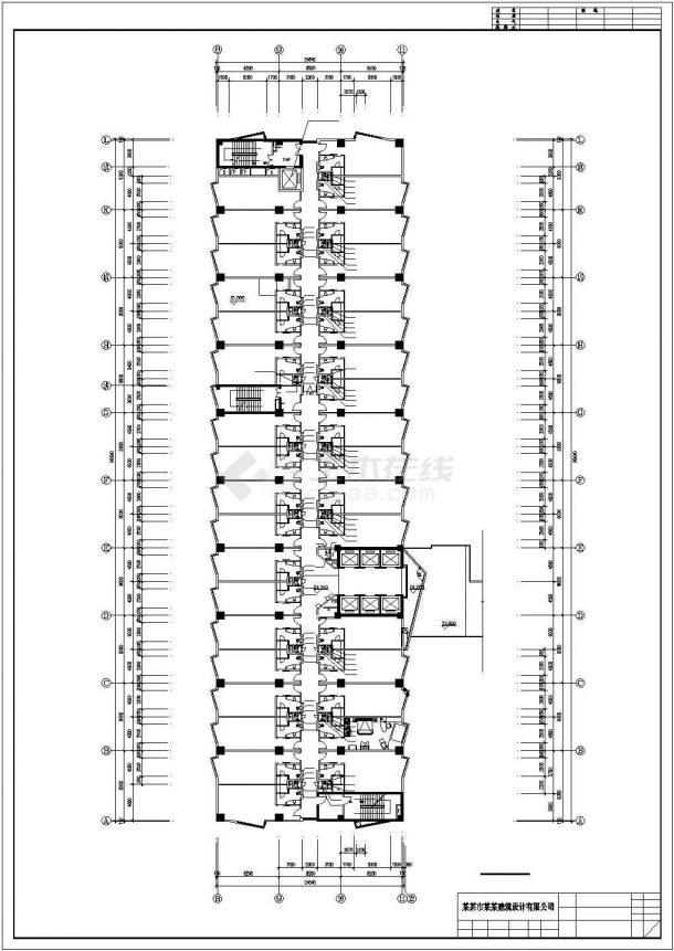 某地大型二十二层酒店给排水设计图（全套）-图二