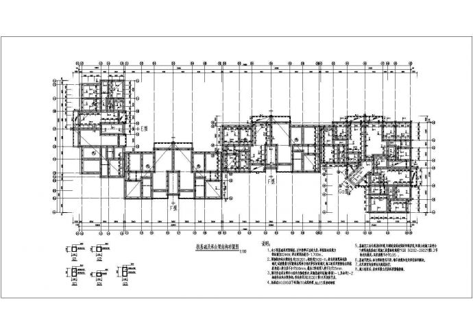 某七层小区住宅楼砌体结构设计施工图_图1