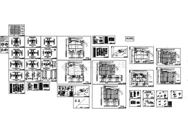33层3栋塔式住宅楼给排水设计图（长31.8米 宽29.6米）-图一