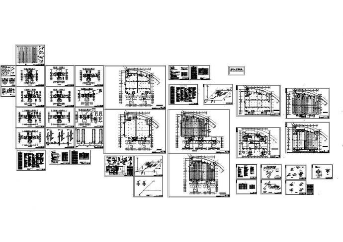 33层3栋塔式住宅楼给排水设计图（长31.8米 宽29.6米）_图1