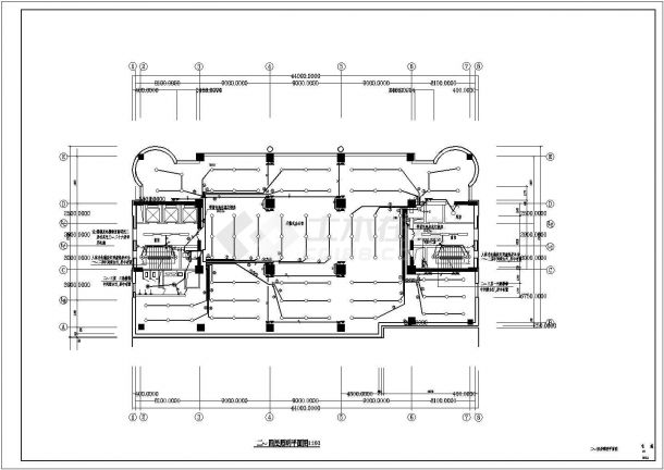 二十五层办公楼电气设计方案全套CAD图纸-图一